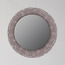 Spogulis EDEN Round D980 brūns rāmis